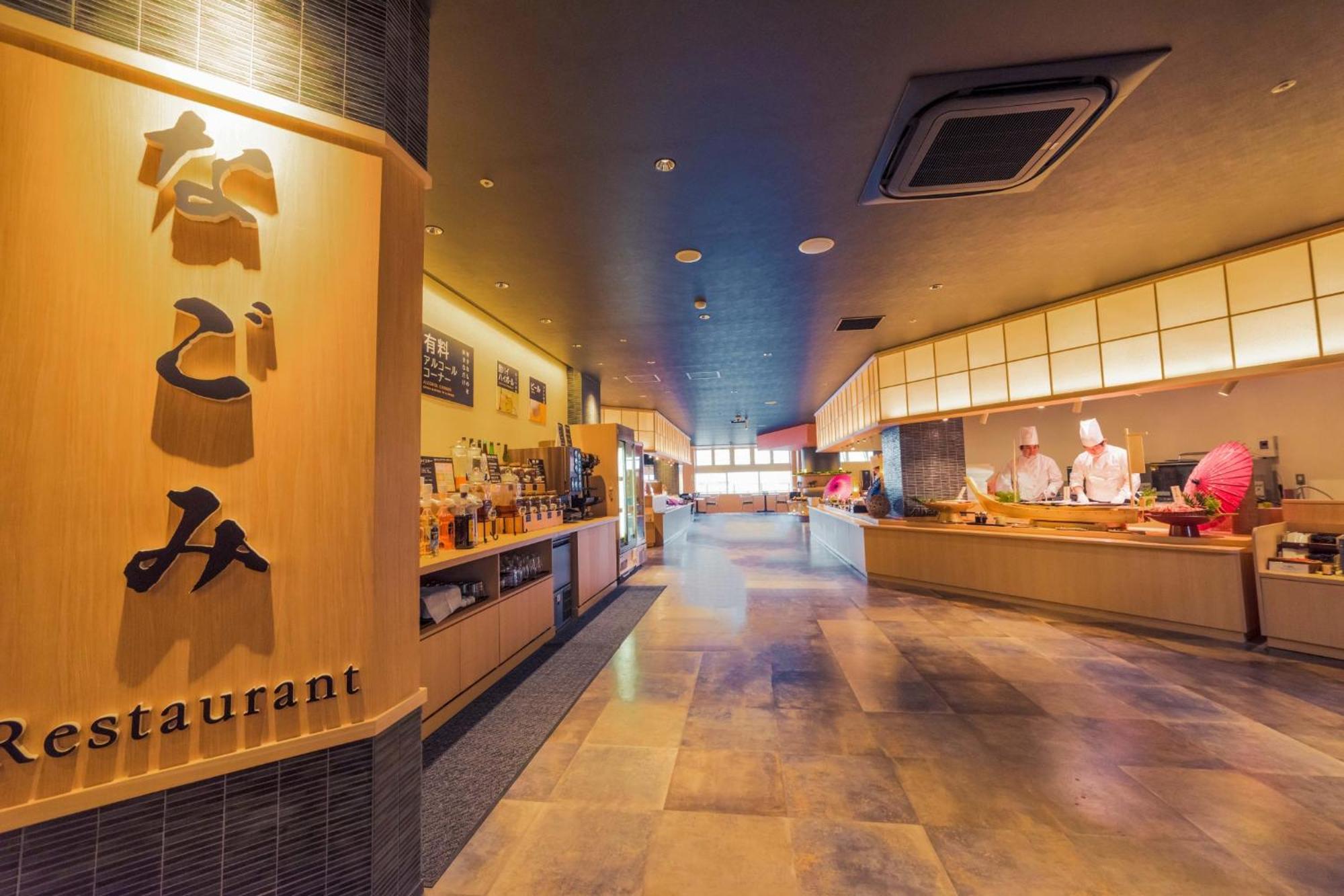 Ooedo Onsen Monogatari Premium Shirahama Gyoen Hotel Exterior foto